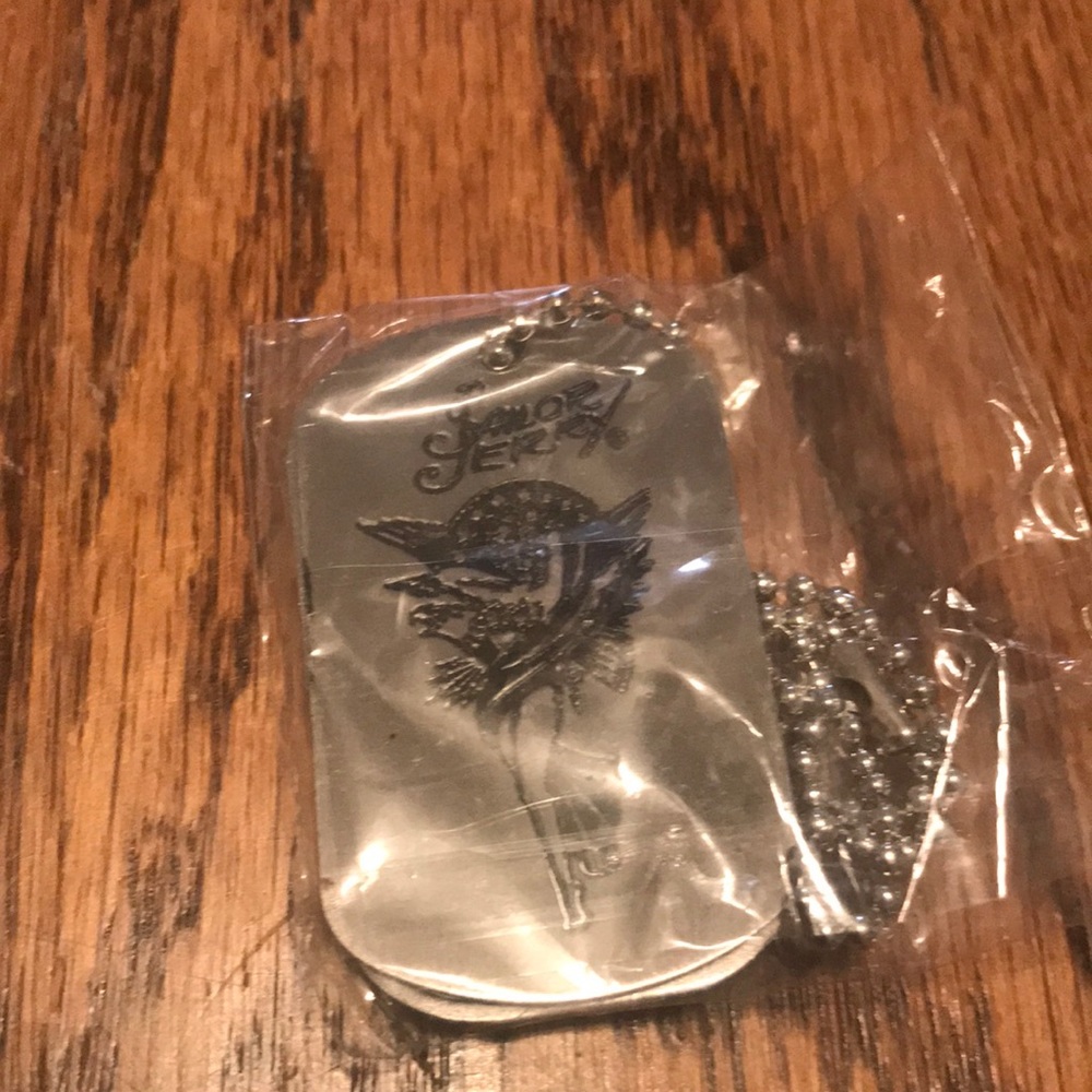 Sailor Jerry dog tag/bottle opener